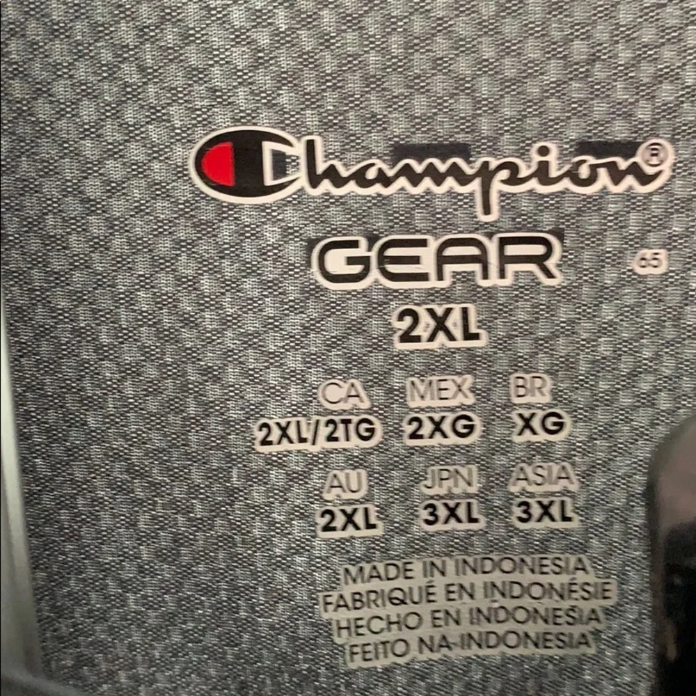 Champion Vapor t-shirt black size XXL - Picture 4 of 7